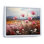 «Pink Crimson Flower Meadow Field» sur impression sur toile