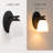 1-Light Modern Ribbed Frosted Glass Wall Sconce-351654075