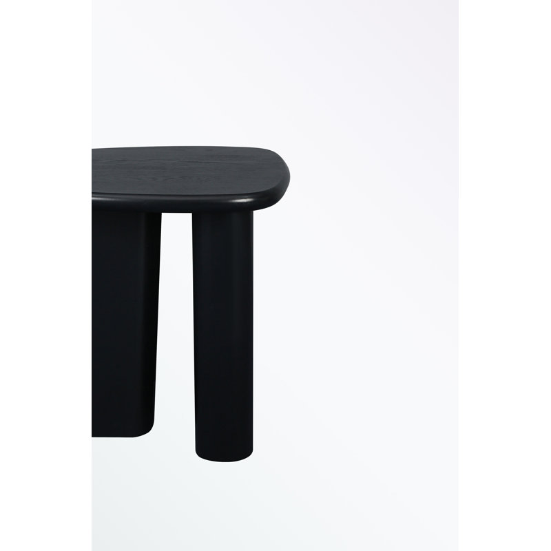 End Table, Antique Black