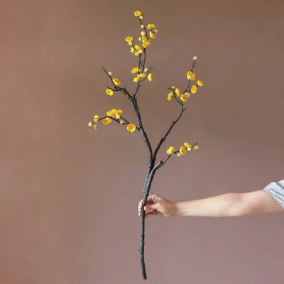 Branche de fleur de prunier rustique - 41,3 po de hauteur
