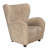 Pola Upholstered Wingback Chair