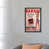 Dark Rustic Wood Framed Canvas