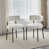 2 White Round Wool Chairs is out of stock
