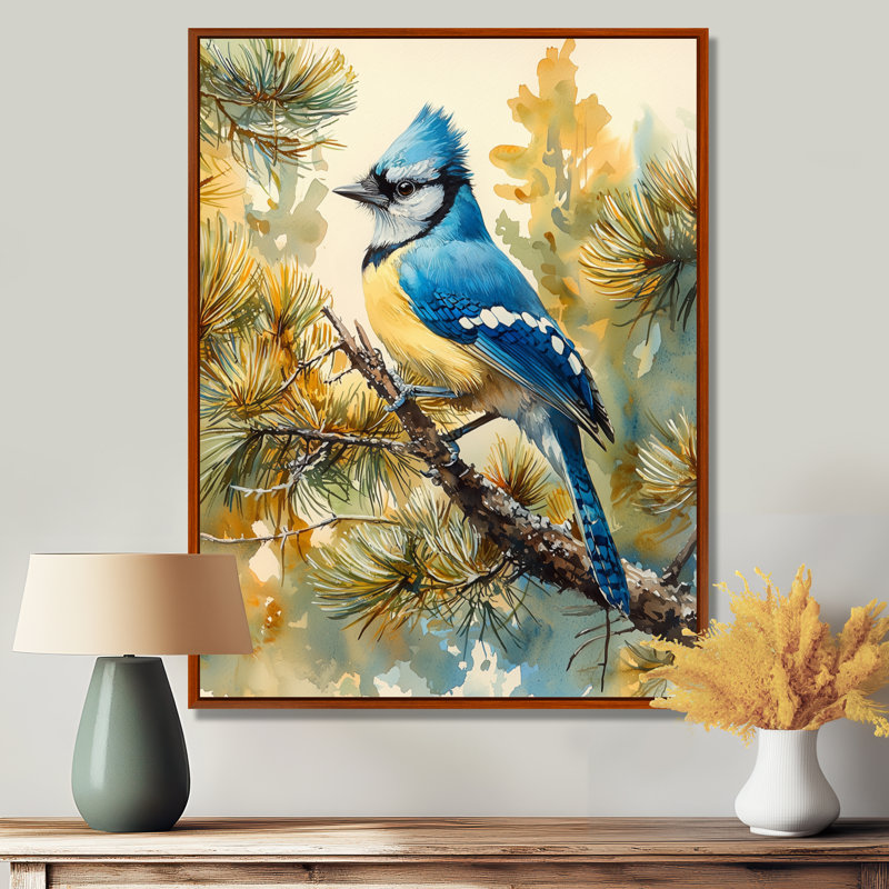 Bellinger - animaux, art mural, Brun, Impression encadrée flottante, H 20 po x l 12 po