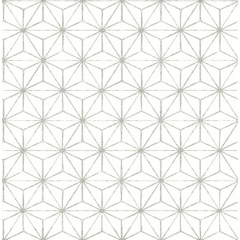 Rouleau de papier peint L 396 pi x l 20,5 po Mistral, Gris
