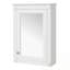 Armoire de rangement murale avec miroir et tablette réglable-63986006