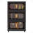 Side Wide Folding Storage Cabinet With Wheels