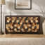 Buffet 59,8 "avec motif en nid d'abeille, armoire d'appoint moderne