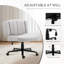 Chaise de bureau moderne, pivot en acier réglable pour le travail à domicile