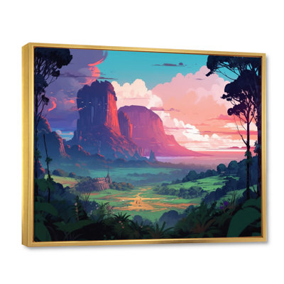 Tropical Wilderness, reproduction d'art sur toile