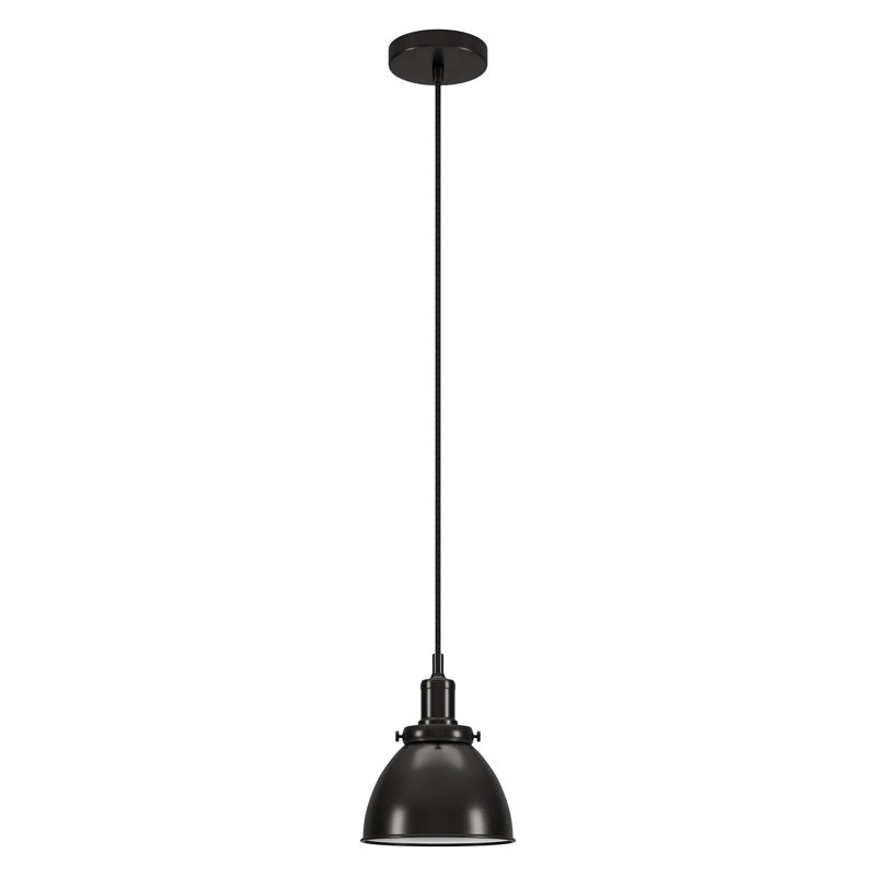 Madison 1 - Light Single Pendant, Blackened Bronze