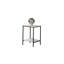 Ensemble de table 3 pièces de style rustique à finition blanche 1 table basse 2 tables de bout 2 tables de style minimaliste-121084998