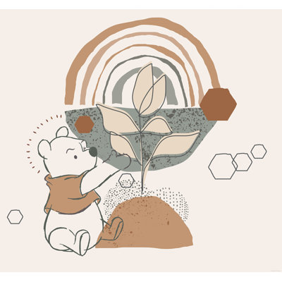 Winnie the Pooh Grow 3m x 2.8m Matte Wall Mural