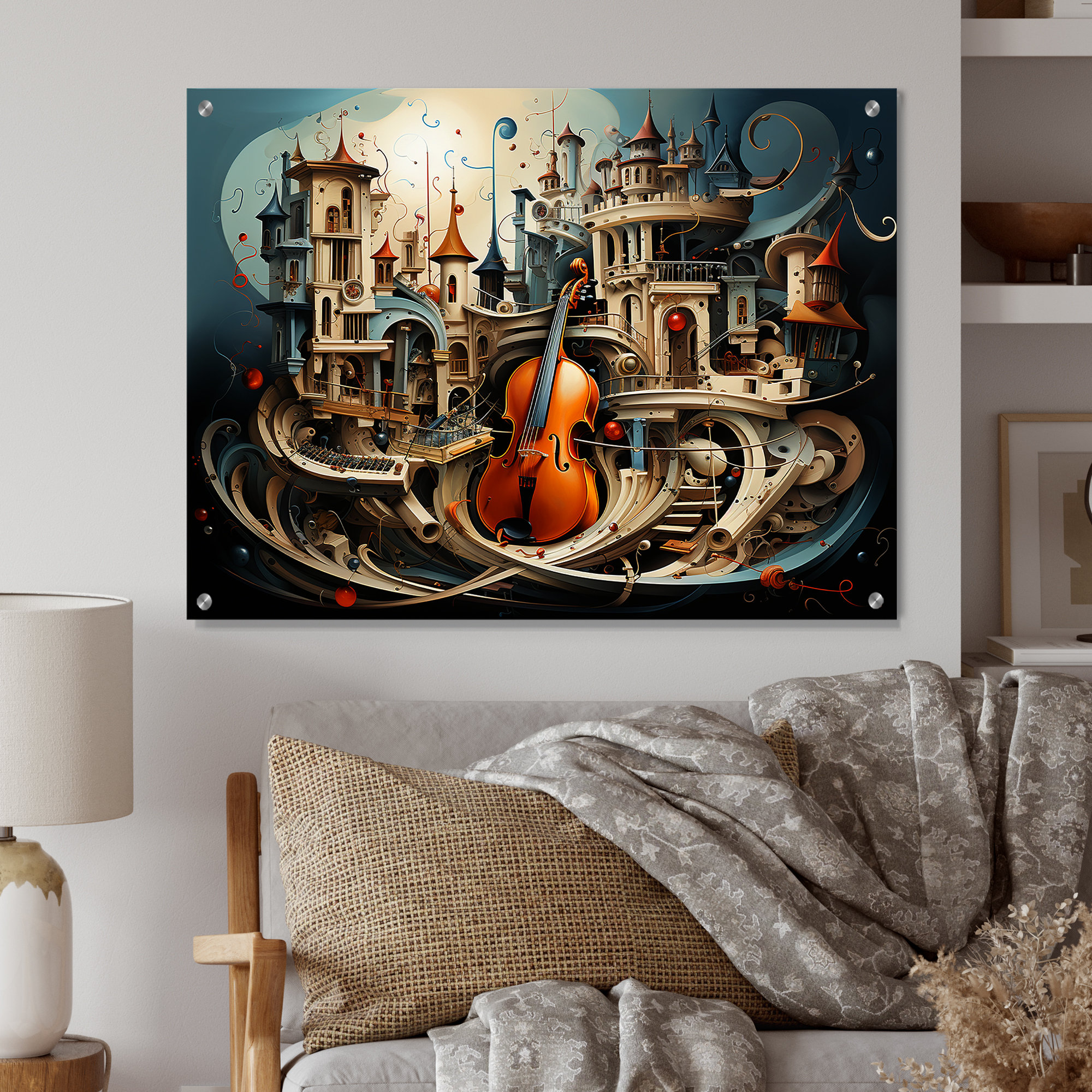 Winston Porter Surrealism Surreal Music Symphony - Surrealism Acrylic ...