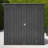 6' x 4' Storage Shed, Black Outdoor Storage Metal Shed, Waterproof Tool Storage Shed for Yard