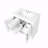 Yerger 30'' Single Bathroom Vanity with Solid + Manufactured Wood Top-433968337