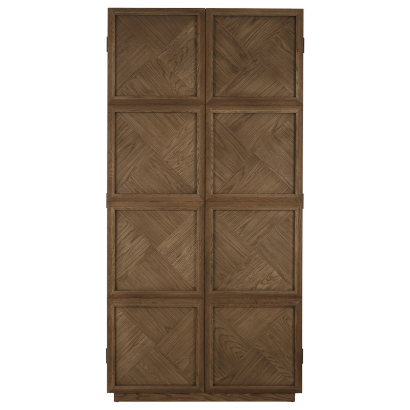 Mallen 2 Door Solid Wood Wardrobe