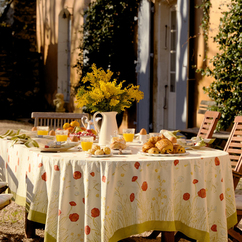 Springfields Handmade Floral Tablecloth