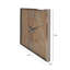 75cm Wall Clocks for Living Room Decor, Wooden and Metal Modern Wall Clock For Bedroom