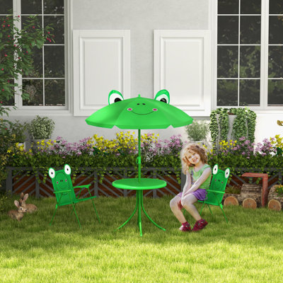 Ensemble de patio pliant réglable pour enfants