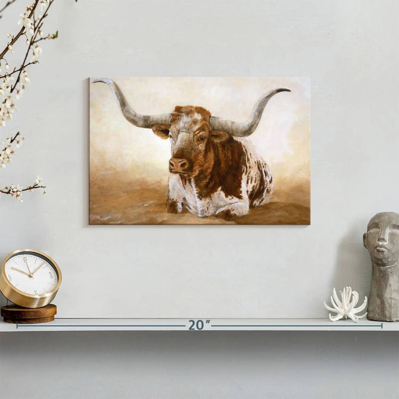 Easy Rider Cow, 8" H x 12" W