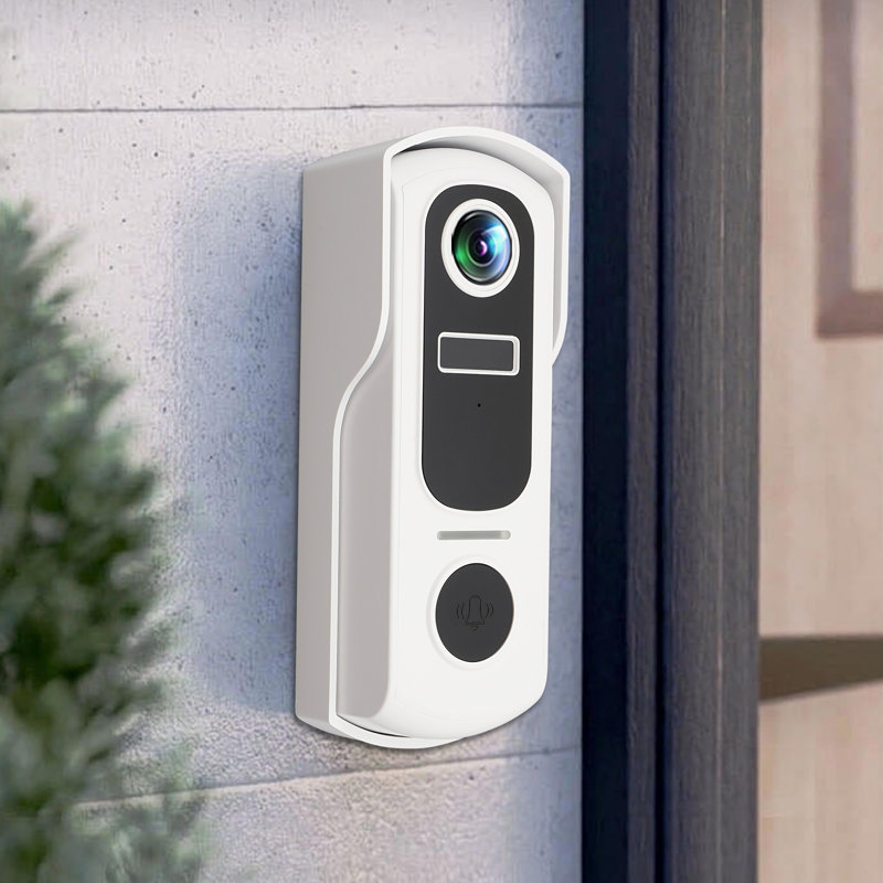 Wireless Push Button Doorbell, White