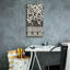  «Midnight Batik 2» par Chariklia Zarris, art mural sur toile, 12 po x 24 po