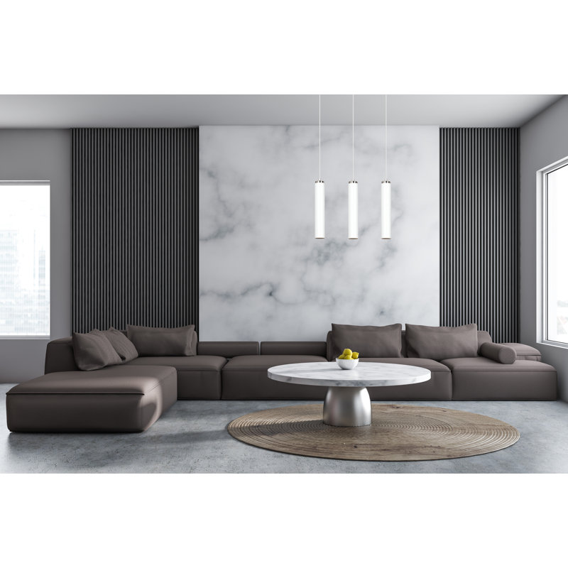 Eberle 3 - Light Cluster Pendant, White