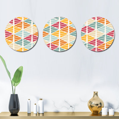 Abstract Wall Decor on Metal