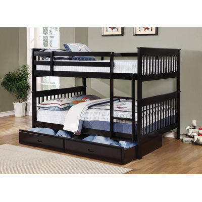 Rogersville Kids Bunk Bed with Drawers