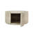 Castile Round Coffee Table With 1-Door