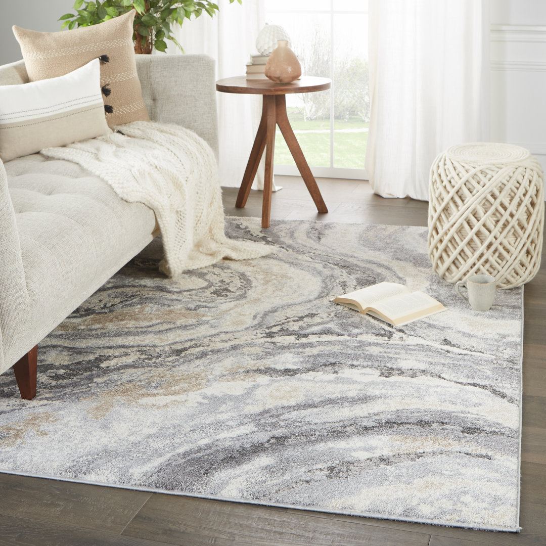 Henrik Abstract Indoor Rug Etta Avenue™ Rug 