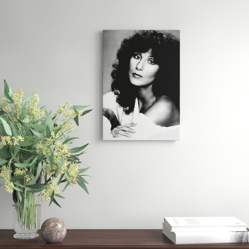 Cher Photographic - Wrapped Canvas, 50cm H x 35cm W