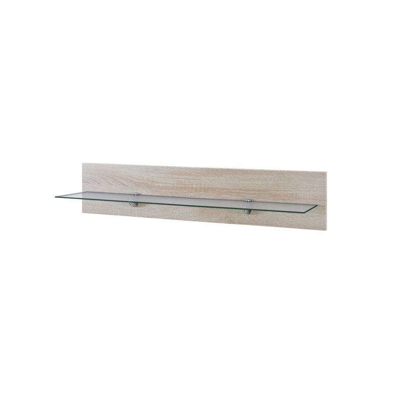 Mccloskey Floating Shelf, Oak, 20cm H x 146cm W x 19cm D