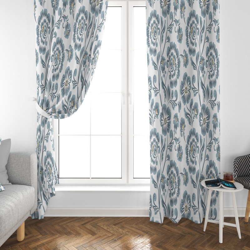 Rideau en polyester Payzlee, L 20 po x L 52 po