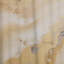 Peinture abstraite beige et doré Geyser III - Rideau abstrait obscurcissant de formes abstraites - 1 panneau-107827176