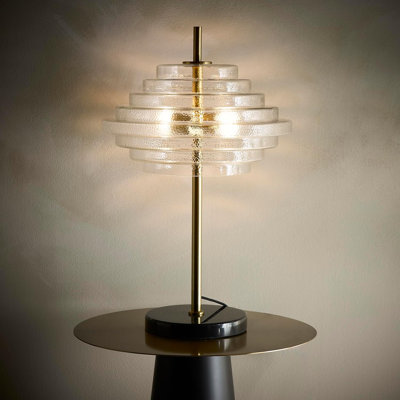 Azzo Marble Standard Table Lamp
