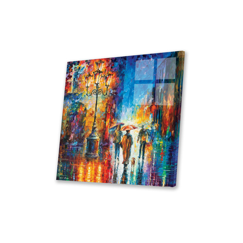 Forte pluie par Leonid Afremov
