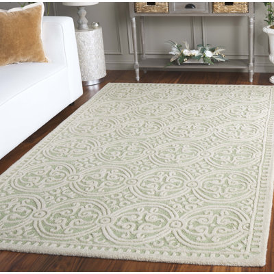 Steve Cambridge Hand Tufted Wool Geometric Rug