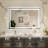 Dokes Super Bright Front & Back LED Lighted Anti-Fog Tempered Glass Bathroom/Vanity Mirror with ETL-1635752282