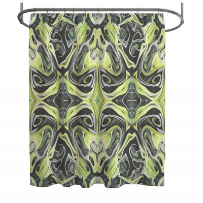 Abstract Shower Curtain