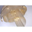 Lustre nébuleux spiralé en cristal clair-89235068-89235069-89235071