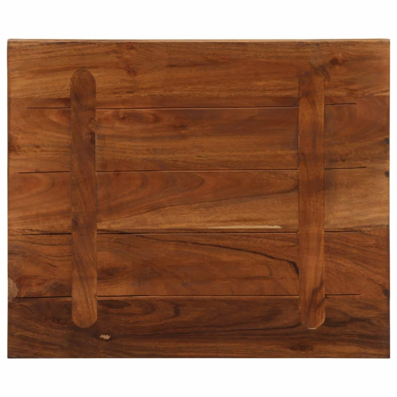 Solid Wood Table Top, 3.8cm H x 60cm W x 50cm D
