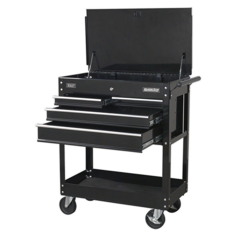 Heavy Duty Mobile Tool and Parts Trolley