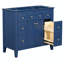 Base de meuble-lavabo simple 36 po Taysia seulement-1921616639