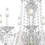 Sterling 9 Light 27in x 31in Chandelier in Gold with Clear Heritage Handcut Crystals-533950592-533950602