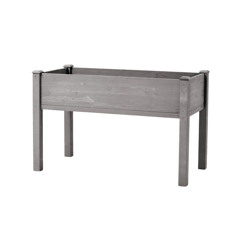 48X24X30 Inch Raised Garden Bed With Legs, Elevated Wooden Planter Box For Outdoor Plants Flowers Fruits Vegetable Herb Growing