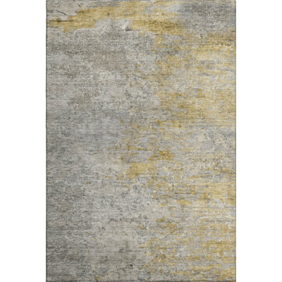 Premium Machine Washable Barry AMF1297 Abstract Rug