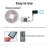 Led Lights For Bedroom 50Ft (1 Roll), Color Changing RGB Led Strip Lights With 60 Keys Remote And App Control, Music Sync Led Lights For Room Kitchen Party Home Decor