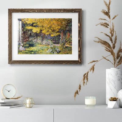 Le jardin. (Le Jardin), 1876, reproduction d'art sur papier